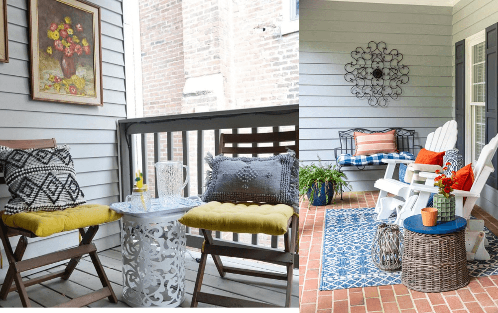 Small Front Porch Decorating Ideas on a Budget