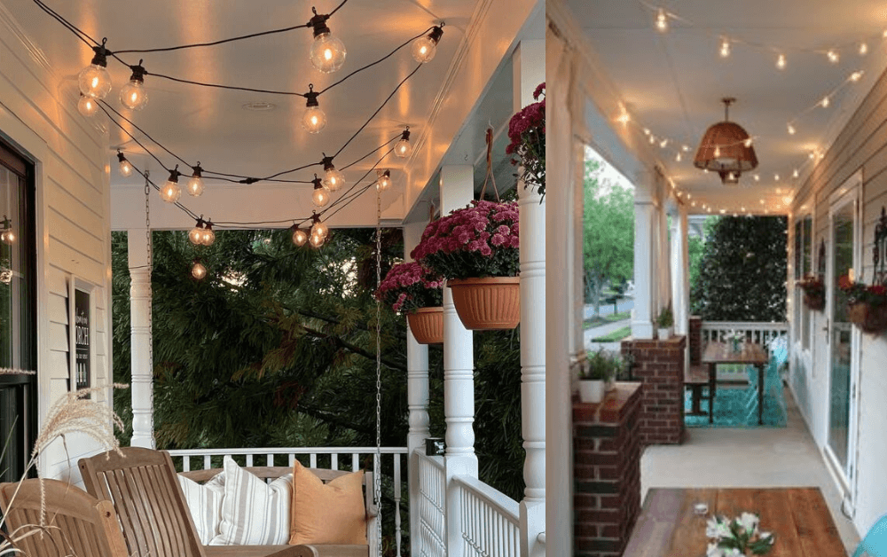 Small Front Porch Decorating Ideas on a Budget